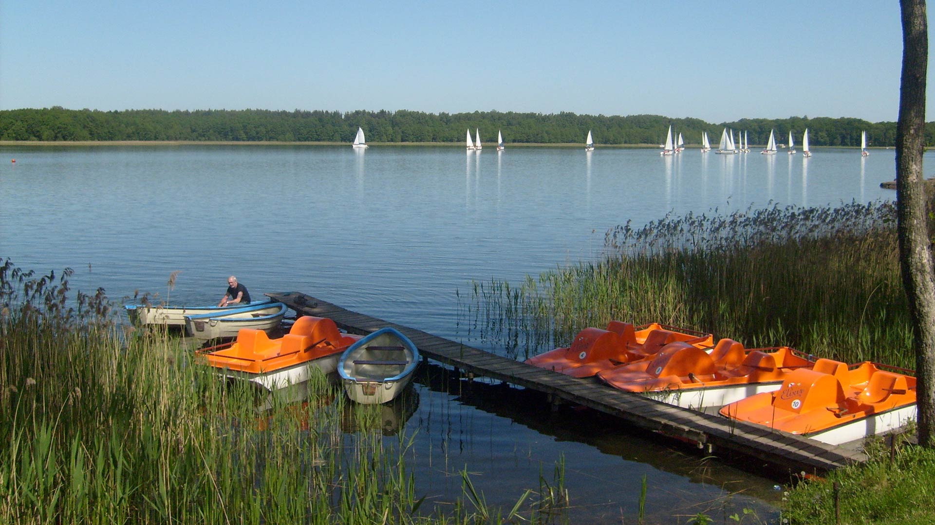 camping mazurskie jeziora Giżycko wypoczynek w Polsce